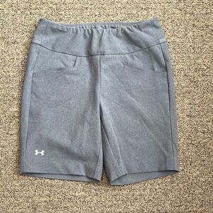Under Armour Women's Gray Athletic Golf Shorts Small